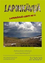 Lapinkävijä-lehden nro 159 kansikuva.